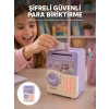 Çocuklar İçin Elektronik Şifreli Para Biriktirme Kumbarası Mor