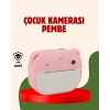 Çocuklar İçin Şipşak Yazıcı Kamera 24mp Hd Çift Lensli Termal Baskılı