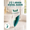 Çok Fonksiyonlu Epilatör 600mah 90 Dakika Kullanım Led Metal Başlık Su Geçirmez Yeni Nesil