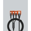 Çoklu Usb Şarj Kablosu – 1,2m Hızlı Şarj, 3a Güçlü Akım