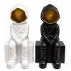 Dekoratif Polyester Oturan Astronot Biblosu Alk5302