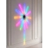 Dekoratif Rgb Fireworks Led Duvar Işığı Çok Renkli Telefon Kontrollü Led Aydınlatma