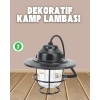 Dekoratif Ve Fonksiyonel Taşınabilir Kamp Gece Lambası
