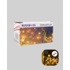 Dekoratif Yıldız Led Aydınlatma 20 Ledli 5 Metre Günışığı