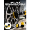 Derinlemesine Temizlik İçin Dayanıklı Kıllı Matkap Fırçası Başlığı