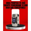 Dijital Ekranlı Araç Pompası Akü Takviye Powerbank 12.000 Mah