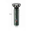 Dijital Göstergeli 3 Başlıklı Tıraş Makinesi Islak Kuru Lazer Öncesi Günlük
