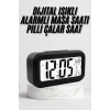 Dijital Masa Saati Termometre Takvim Led Ekran Pilli Ev Ofis Masası