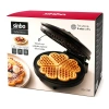 DÖKÜM BELÇİKA WAFFLE MAKİNESİ ELEKTRİKLİ 5 WAFFLE YAPIŞMAZ YÜZEY 850W SSM-2595 (5263)