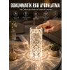 Dokunmatik Kristal Gece Lambası Hediyelik