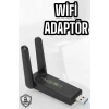 Dual Band Wifi Alıcı Adaptör Usb 3.0 Destekli
