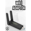 Dual Band Wifi Alıcı Adaptör Usb 3.0 Destekli