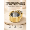 Duman Ve Koku Giderici Hava Temizleyici Küllük  2 Katmanlı Filtreli
