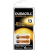 DURACELL 13 İŞİTME CİHAZI KULAK PİLİ 6 PARÇA  KUTU (5263)