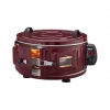 EKONOMİK GROSS YUVARLAK DAVUL FIRIN 1300W - 53CM ALÜMİNYUM TEPSİ ÖN GÖZETLEME CAMI AF-007B (5263)