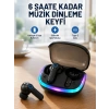 Enc Mikrofonlu Bluetooth 5.4 Kablosuz Kulaklık 40ms Düşük Gecikmeli Tws Kulaklık
