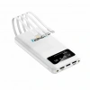 Enerx ENR-P20DC 20000 mAh 2.1 Amper Dahili Kablolu Powerbank Siyah (5263)