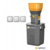 Epilons Pro 1300w Elektrikli Tahıl Ve Baharat Öğütücü – 0,6-8 Mm Ayarlanabilir Granül, Paslanmaz Çelik