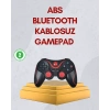 Ergonomik Tasarımlı Kablosuz Bluetooth Gamepad Titreşimli