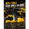 Ev Ve Atölye İçin 12v Akülü Matkap | Plastik Mandren Ve Metal Şanzıman