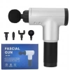 Fascial Gun RH-320 6 Kademe Hız Ayarlı, 4 Parça Başlıklı, Usb Şarjlı, Masaj Tabanca Aleti (5263)