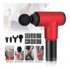 Fascial Gun RH-320 6 Kademe Hız Ayarlı, 4 Parça Başlıklı, Usb Şarjlı, Masaj Tabanca Aleti (5263)