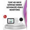 Gece Görüşlü Bebek Kamerası Ninni Ve Alarm Özellikli
