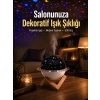 Gece Lambası Özellikli Taşınabilir Nemlendirici Ve Aromaterapi Cihazı Usb Girişli