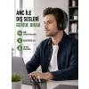 Geniş Frekans Aralıklı Bluetooth Kulak Üstü Kulaklık