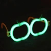 Glow Stick Elma Gözlük - Glow Partisi Gözlüğü - Glow Stick Gözlük 12 Adet (5263)
