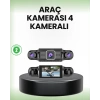 Gps’li 4 Kameralı Araç İç Dış Kayıt Sistemi 1080p Wifi Destekli