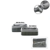 GRİ 2 BOY D.DÖRTGEN BAMBU KENAR ORGANİZER SEPET AHŞAP ALTLIK - BEZLİ 25X14-28X18CM (5263)