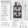 GRİ ÜÇGEN ÇUKUR PRATİK RAF ÜNİTESİ PLASTİK (5263)