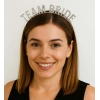 Gümüş Renk Team Bride Taç Plastik – Gelin ve Nedime Tacı (5263)