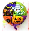 Halloween Örümcekli Kabaklı Folyo Balon 18 inç (5263)