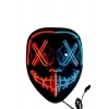 Hallowen Parti Maskesi Neon Led Işıklı Maske 3 Modlu Cadılar Bayramı Maskesi