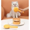 Hamburger Şekilli Otomatik Temizlenen Evcil Hayvan Fırçası (5263)