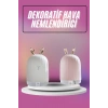 Hava Nemlendirici Ultrasonik Aromaterapi Difüzör Tavşan Nemlendirici