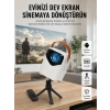 Hd Ayaklı Portatif Projeksiyon Cihazı Bluetooth Wifi Akıllı Android İşlemcili