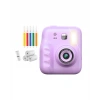 Hd Ekranlı Çocuk Fotoğraf Makinesi Video Kayıt Ve Baskı Kağıdı Kalem Hediyeli