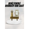 Hediyelik Kum Saati Retro Dekoratif Deniz Feneri Kum Saati