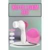 İkili Cilt Bakım Seti 5 Başlıklı Yüz Temizleme Ve Masaj Aleti Canlandırıcı Ve Onarıcı