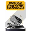 İos Android Uyumlu Bluetooth Kulaklık Kablosuz Kulaklık Yüksek Basslı