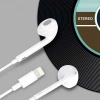 İphone Ucu Çıkışlı Pop Up Kulakiçi Yumuşak Kontrol Tuşlu Kulaklık (5263)