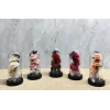 Işıklı Müzikli Cam Fanus İçinde Romantik Gül  Alk5004