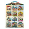 İstanbul Temalı Silikon Buzdolapı Süsü Magnet 12li Set Alk5814