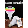 Kablosuz Bluetooth Hoparlör Led Lamba