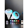 Kablosuz Bluetooth Hoparlör Led Lamba