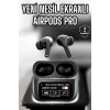 Kablosuz Bluetooth Kulaklık Ekranlı Uzun Şarj Süreli Anc Destekli