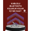 Kablosuz Bluetooth Kulaklık – Net Ses Kalitesi, Dokunmatik Tuş, Gürültü Azaltıcı Mikrofon